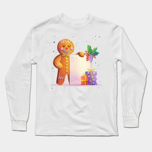 Gingerbread Cookie Gifts Long Sleeve T-Shirt